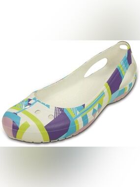 Crocs Kadee geo flat size 8 women’s